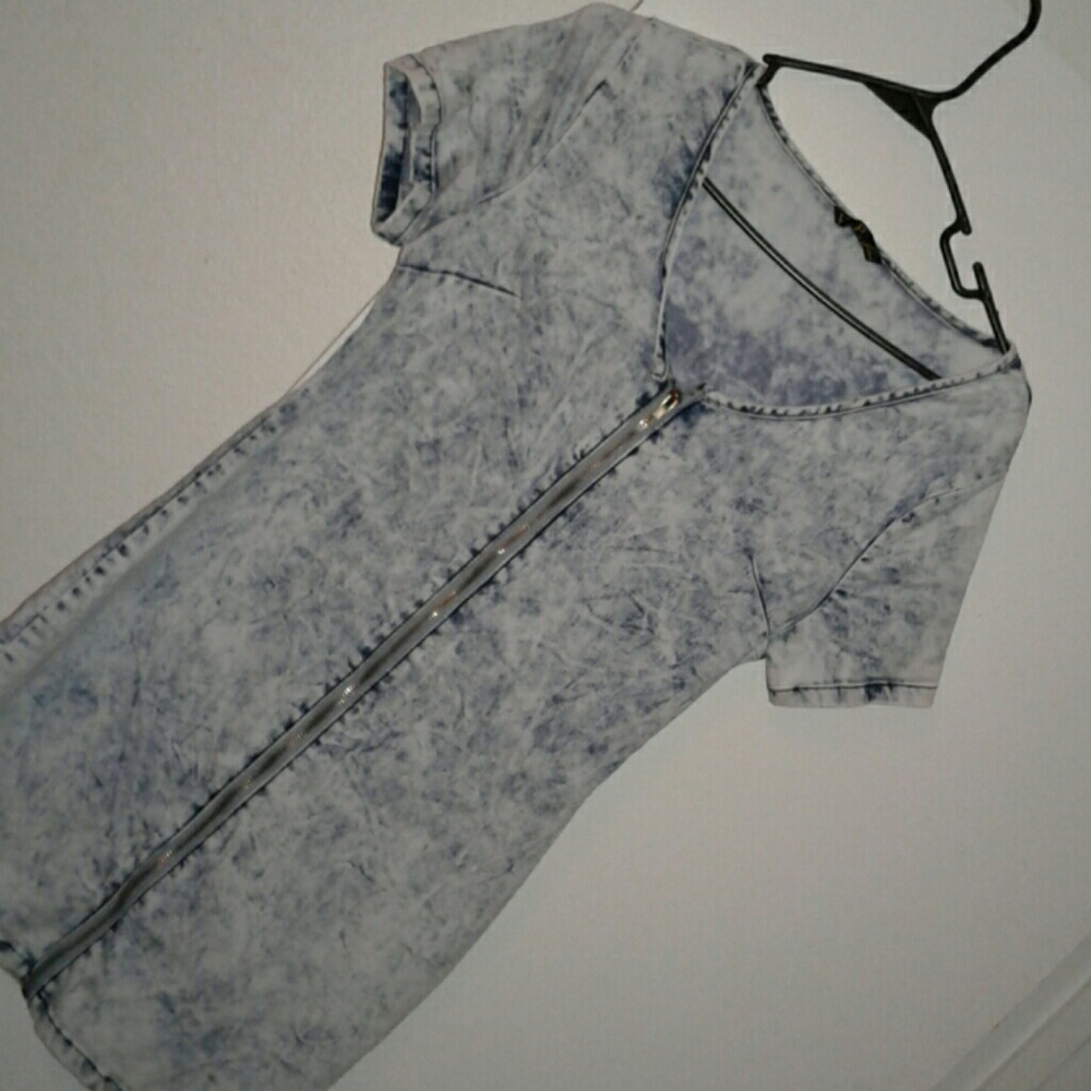 Blue Jean Mini Dress